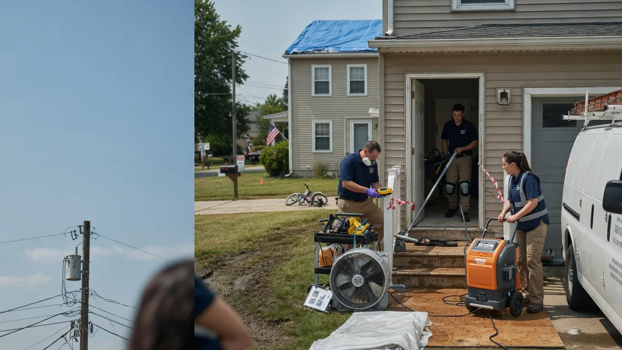 Water Damage Repair in Wake Forest, NC near me